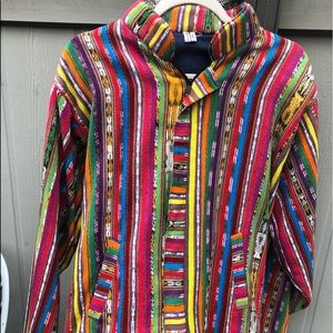 handmade Guatemalan jacket rich with character